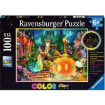 RAVENSBURGER Svítící puzzle Popelka XXL 100 dílků 151919