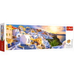 TREFL Panoramatické puzzle Západ slunce na Santorini, Řecko 1000 dílků 152091