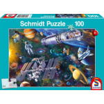 SCHMIDT Puzzle Vesmírná zábava 100 dílků 152644