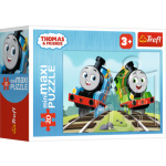 TREFL Displej Puzzle Mašinka Tomáš 20 dílků (24 ks) 152896