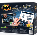 WREBBIT 3D puzzle Batman: Batmobil 255 dílků 153496