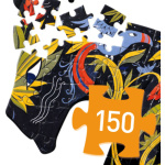 DJECO Obrysové puzzle Panter 150 dílků 155148