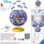 RAVENSBURGER 3D Puzzleball Disney 73 dílků 155215