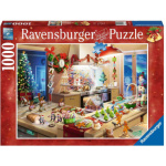 RAVENSBURGER Puzzle Vánoční perníčky 1000 dílků 155238