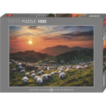 HEYE Puzzle Ovce a sopky 1000 dílků 155660