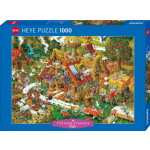 HEYE Puzzle Cartoon Classics: Veselá farma 1000 dílků 155664