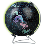 RAVENSBURGER 3D Svítící puzzleball Hvězdný globus 190 dílků 155902