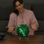 RAVENSBURGER 3D Svítící puzzleball Hvězdný globus 190 dílků 155902