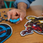 TREFL Wood Craft Origin puzzle Thanos na trůnu 160 dílků 156009