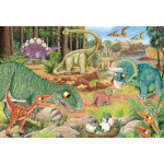 SCHMIDT Puzzle Dinosauři 3x24 dílků 156125