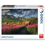 DINO Puzzle Gasienicovo údolí 1000 dílků 156320