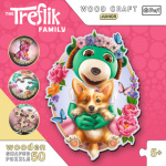 Wood Craft Junior puzzle Šťastní Treflíci 50 dílků 156457