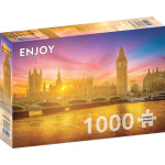 ENJOY Puzzle Planoucí Londýn 1000 dílků 156497