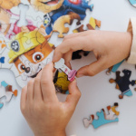 TREFL Wood Craft Junior puzzle Tlapková patrola 50 dílků 156892