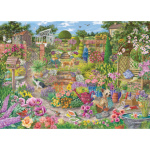 GIBSONS Puzzle Rozkvetlá zahrada 1000 dílků 157123