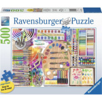 RAVENSBURGER Puzzle Paleta umělce XXL 500 dílků 157221