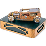 WOODEN CITY 3D puzzle Automobil Hot Rod Limitovaná edice 142 dílů 157258