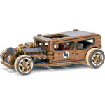 WOODEN CITY 3D puzzle Automobil Hot Rod Limitovaná edice 142 dílů 157258