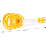 ECOTOYS Dětská kytara - Pomeranč 157586