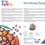 RAVENSBURGER Kulaté puzzle Kruh barev: Mušle 500 dílků 157959