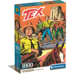 CLEMENTONI Puzzle Tex: Na starém západě 1000 dílků 158277