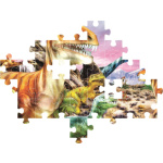 CLEMENTONI Puzzle Země dinosaurů 104 dílků 158393