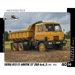 RETRO-AUTA Puzzle TRUCK č.37 Tatra 815 S1 Arktik 27 208 6x6.2 (1982 - 1997) 40 dílků 158561