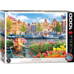 EUROGRAPHICS Puzzle Amsterdam, Nizozemsko 1000 dílků 158628