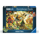 RAVENSBURGER Puzzle Pozor, prasátka! (Tři malá prasátka) 1000 dílků 158666