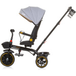 CHIPOLINO Tříkolka se stříškou Max Sport 2v1 Ash Grey 159219