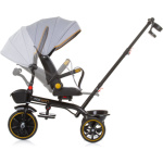 CHIPOLINO Tříkolka se stříškou Max Sport 2v1 Ash Grey 159219