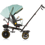 CHIPOLINO Tříkolka se stříškou Max Sport 2v1 Pastel Green 159224