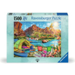 RAVENSBURGER Puzzle Táboření v kaňonu 1500 dílků 159269