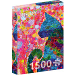 ENJOY Puzzle Toulavá kočka 1500 dílků 159447