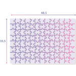 CLEMENTONI Puzzle Tlapková patrola ve velkofilmu 104 dílků 159483