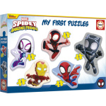 EDUCA Baby puzzle Spidey a jeho úžasní přátelé 5v1 (3-5 dílků) 160050