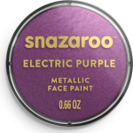 SNAZAROO Barva na obličej Metalická Fialová (Purple) 18ml 160200