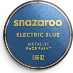 SNAZAROO Barva na obličej Metalická Modrá (Electric Blue) 18ml 160204