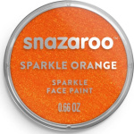 SNAZAROO Barva na obličej Třpytivá Oranžová (Sparkle Orange) 18ml 160212