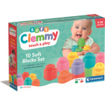 CLEMENTONI Soft Clemmy Sada 10 měkkých kostek 160385