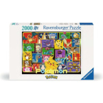 RAVENSBURGER Puzzle Zářící Pokémoni 2000 dílků 160918