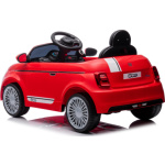 CHIPOLINO Elektrické auto FIAT 500 Red 161408