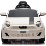 CHIPOLINO Elektrické auto FIAT 500 White 161410