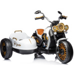 CHIPOLINO Elektrická motorka DUO TRON White 161596