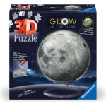 RAVENSBURGER 3D Svítící puzzleball Měsíc 73 dílků 162466