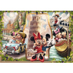 RAVENSBURGER Puzzle Mickey a Minnie na dovolené 1000 dílků 163000