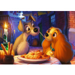 RAVENSBURGER Puzzle Lady a Tramp 1000 dílků 163020