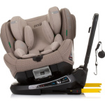 CHIPOLINO Autosedačka Peak i-Size 40-150cm Isofix 360 Macadamia 163151, (2024)