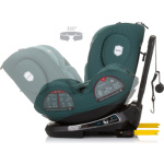 CHIPOLINO Autosedačka Peak i-Size 40-150cm Isofix 360 Pastel Green 163154, (2024)