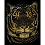 ROYAL & LANGNICKEL Zlatý škrabací obrázek Tygr 25893